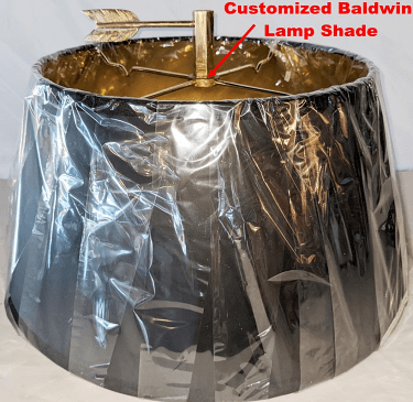 Baldwin Bouillotte Lamp Shade Customized