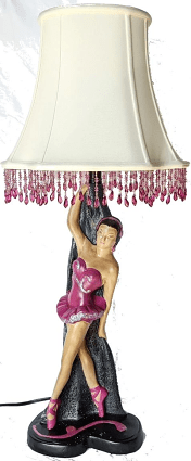 Luxurious Vintage Ballerina Lamp 32"H - Sale !