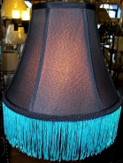 Custom Fringe For Black Lamp Shades