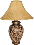 Bronze Urn Lamp 30"H - Sale !
