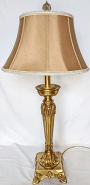 Corinthian Bronze Lamp 30"H - Sale !