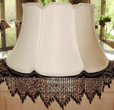 Custom Lamp Shade w/Fringe