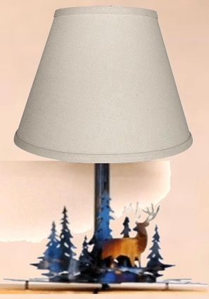 Deer Lamp 22"H