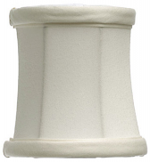 Bell Drum Chandelier Lamp Shade Cream or White 4"W - Sale !
