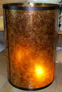 Mica Drum Lamp Shade Custom Sizes