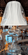 Vintage Oil Lamp Electrified 17"H - Sale !