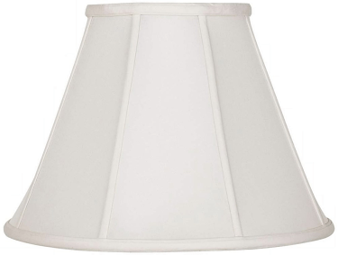 Empire Silk Lamp Shade Cream, White, Beige 8-20"W