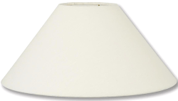 Extra Flared Linen Lamp Shade 16-20"W