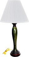 Green Lamp 32"H - Sale !