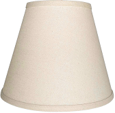 Homespun Linen Lamp Shade 11"W - Sale !