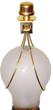 Standard Lamp Shade Clip On Adapter & Finial - Sale !