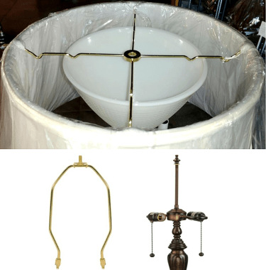 Example: Floor Lamp Shade Spider Fitter