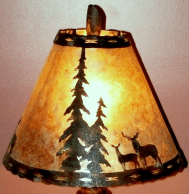 Mica Lamp Shade with Custom Scenes