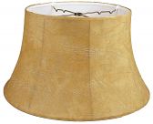Faux Leather 6 Way Floor Lamp Shade 17-19"W