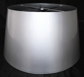 Custom Silver Drum Metal Lamp Shade