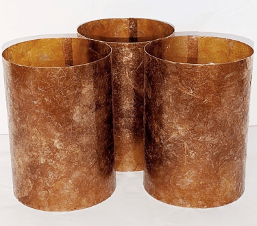 Mica Cylinder Shades without Frames