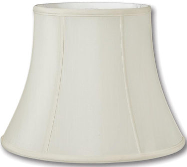 Modified Bell Shade Cream, White 14-18"W