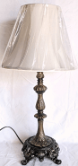 Ornate Vintage Lamp 28"H