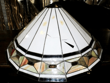 Mission Tiffany Lamp Shade Repair