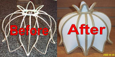 Recover Exotic Lamp Shade Restoration