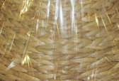 Seagrass Lamp Shade Close-up