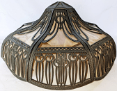 Slag Lamp Shade Curved Glass Replacement