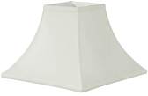 Square Bell Silk Lamp Shade 14"W