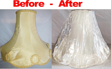 Victorian Lamp Shade Recover