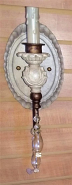 Victorian Ivory Wall Sconce Light 5"W - Sale !