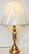 Vintage Brass Lamp 25"H