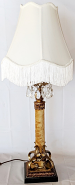 Vintage Elvis Hollywood Regency Lamp 35"H