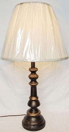 Bronze & Gold Lamp 30"H - Sale !