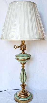 Vintage Mid Century Lamp 34"H - Sale !