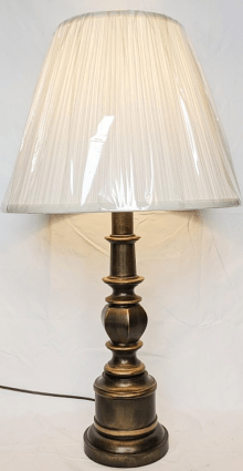 Bronze Lamp w/Base Switch 29"H - Sale !