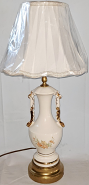 Vintage Porcelain Lamp 26"H - Sale !