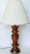 Wood Lamp 30"H - Sale !